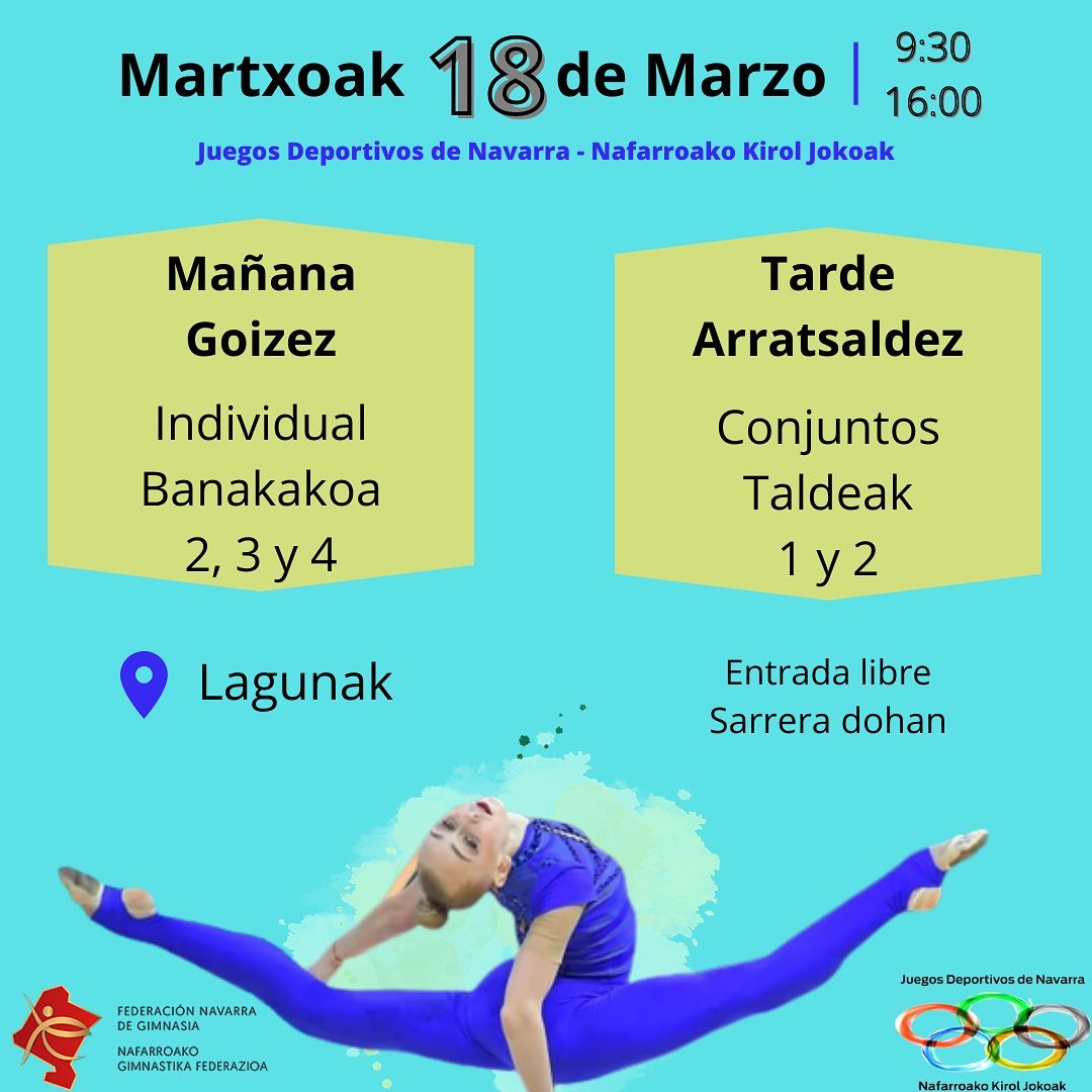 Arrancan las competiciones de gimnasia r&iacute;tmica